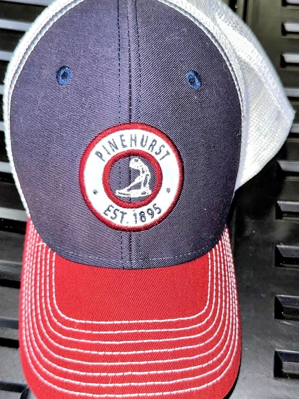 Pinehurst Collection Trucker Hat Red & White Like New